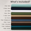 Medallion Magic quilt kit fabric assortment with included yardage list