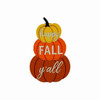 Stacked Pumpkins Embroidery Design – 2 Sizes Included (DST Download)