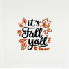 It's Fall Ya'll Leaves Embroidery Design – 2 Sizes Included (DST Download)