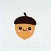 Cute Smiling Acorn Embroidery Design – 2 Sizes Included (DST Download)