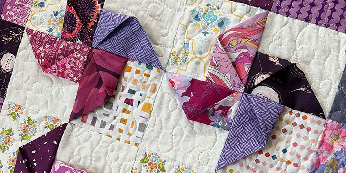 Dimensional Pinwheels Quilting Project