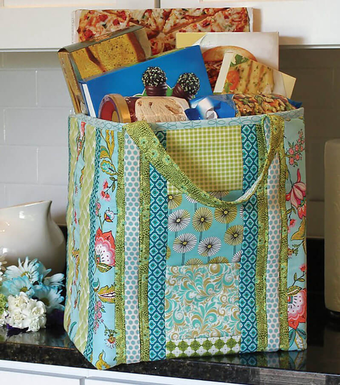 June Tailor | Quilt As You Go | Insulated Shopping Tote