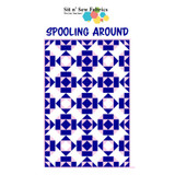 3 Yard Pattern - Spooling Around product shown for scale and identification