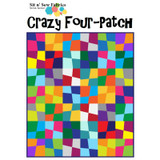 10in Squares Quilt Pattern - Crazy Four-Patch  |  Sit n' Sew