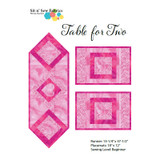 3 Yard Pattern - Table For 2 product shown for scale and identification