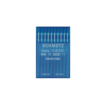 Schmetz Embroidery Needles 75/11 DBxK5 Light Ball Point (SES) 10Pk sewing needle package
