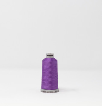 1631 Velvet Violet Madeira Polyneon 40wt 1100 Yard Polyester embroidery thread spool