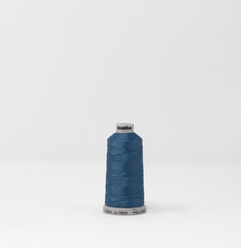 1760 Antique Blue Madeira Polyneon 40wt 1100 Yard Polyester embroidery thread spool