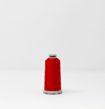 1878 Tomato Red Madeira Polyneon 40wt 1100 Yard Polyester embroidery thread spool style 719-1878