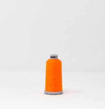 1946 Fluorescent Orange Madeira Polyneon 40wt 1100 Yard Polyester embroidery thread spool