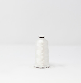 1003 Cream White Madeira Classic 1100 Yards Rayon embroidery thread spool style 911-1003