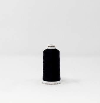 1006 Diamond Black Madeira Classic 1100 Yards Rayon embroidery thread spool style 911-1006