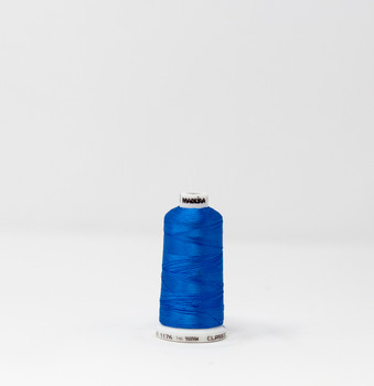 1176 Navajo Blue Madeira Classic 1100 Yards Rayon embroidery thread spool style 911-1176