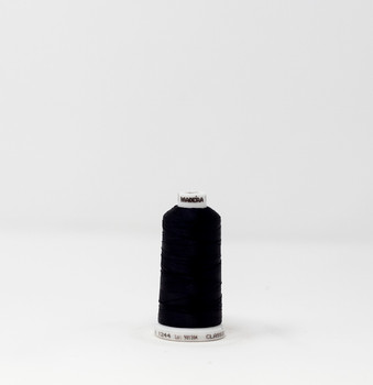 1244 Darkest Night Madeira Classic 1100 Yards Rayon embroidery thread spool style 911-1244