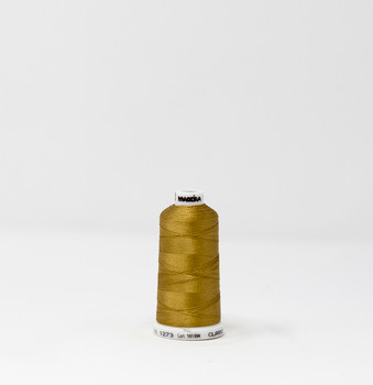 1273 Peanut Brittle Madeira Classic 1100 Yards Rayon embroidery thread spool style 911-1273