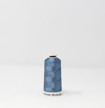 1360 Dusty Blue Madeira Classic 1100 Yards Rayon embroidery thread spool style 911-1360