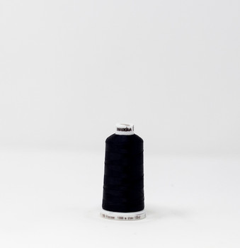 1367 Black Pearl Madeira Classic 1100 Yards Rayon embroidery thread spool style 911-1367