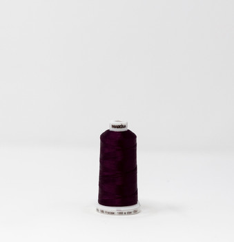 1386 Eggplant Madeira Classic 1100 Yards Rayon embroidery thread spool style 911-1386
