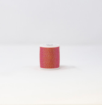Peach Madeira Metallic embroidery thread spool style 983-315
