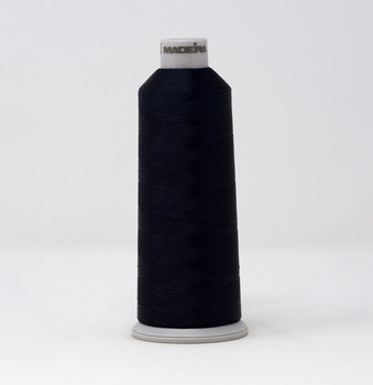 1643 Navy Madeira Polyneon 40wt 5500 Yard Polyester embroidery thread spool