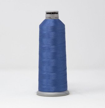 1671 Country Kitchen Blue Madeira Polyneon 40wt 5500 Yard Polyester embroidery thread spool