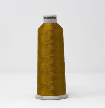 1672 Toasted Almond Madeira Polyneon 40wt 5500 Yard Polyester embroidery thread spool style 718-1672