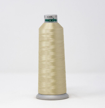 1738 Champagne Madeira Polyneon 40wt 5500 Yard Polyester embroidery thread spool