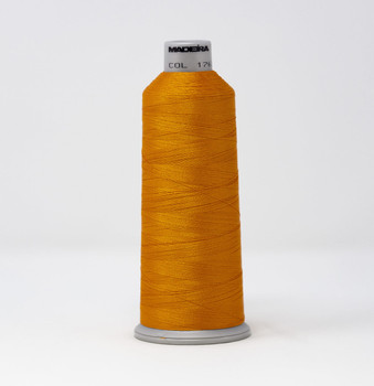 1763 Copper Madeira Polyneon 40wt 5500 Yard Polyester embroidery thread spool style 718-1763
