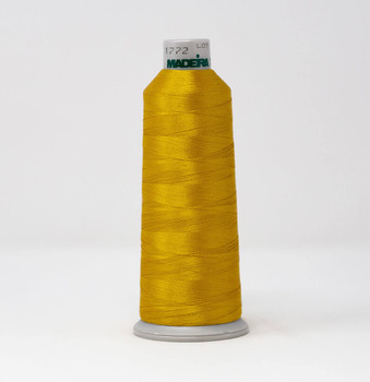 1772 Military Gold Madeira Polyneon 40wt 5500 Yard Polyester embroidery thread spool