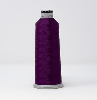 1788 Dark Magenta Madeira Polyneon 40wt 5500 Yard Polyester embroidery thread spool