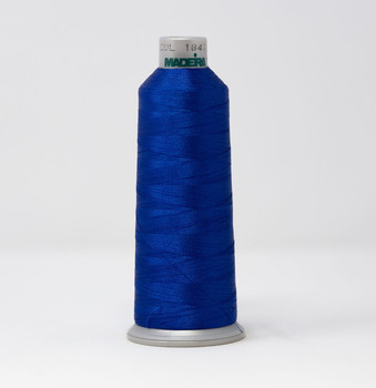 1842 True Blue Madeira Polyneon 40wt 5500 Yard Polyester embroidery thread spool