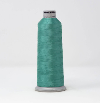 1847 Sea Foam Green Madeira Polyneon 40wt 5500 Yard Polyester embroidery thread spool