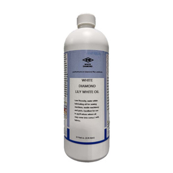 White Machine Oil (1 Quart) product shown for scale and identification