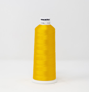 1024 Gold Rush Madeira Classic 5500 Yards Rayon embroidery thread spool style 910-1024