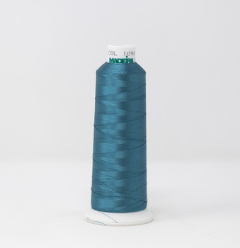 1090 Deep Sky Blue Madeira Classic 5500 Yards Rayon embroidery thread spool