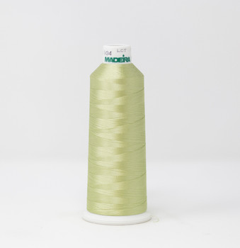 1104 Scallion Madeira Classic 5500 Yards Rayon embroidery thread spool
