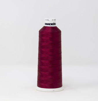 1182 Mulberry Madeira Classic 5500 Yards Rayon embroidery thread spool style 910-1182
