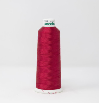 1186 Ruby Slipper Madeira Classic 5500 Yards Rayon embroidery thread spool