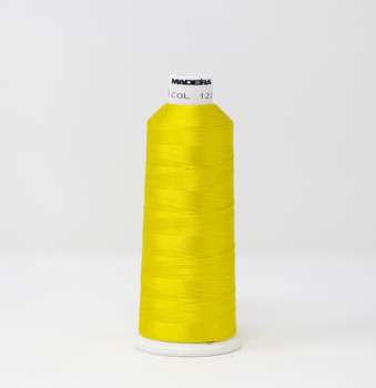 1223 Lemon Tart Madeira Classic 5500 Yards Rayon embroidery thread spool