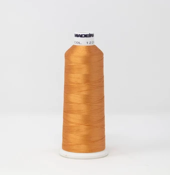 1226 Amber Madeira Classic 5500 Yards Rayon embroidery thread spool
