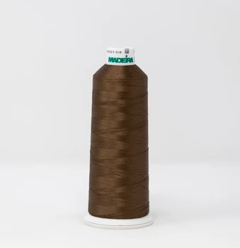 1230 Root Beer Madeira Classic 5500 Yards Rayon embroidery thread spool style 910-1230