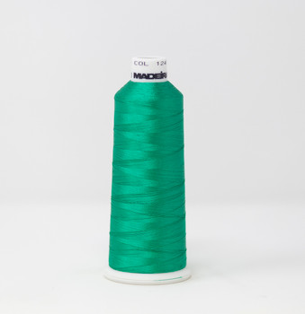 1247 Bottle Green Madeira Classic 5500 Yards Rayon embroidery thread spool style 910-1247