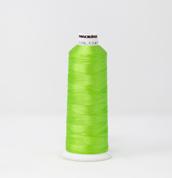 1248 Margarita Lime Madeira Classic 5500 Yards Rayon embroidery thread spool style 910-1248