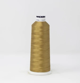 1273 Peanut Brittle Madeira Classic 5500 Yards Rayon embroidery thread spool