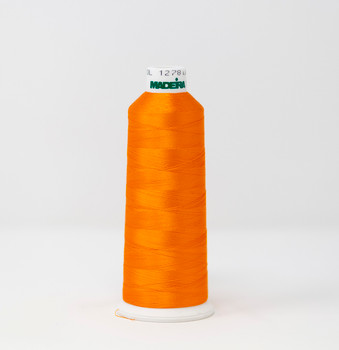 1278 Orange Icing Madeira Classic 5500 Yards Rayon embroidery thread spool style 910-1278