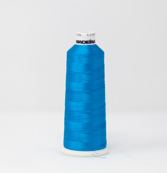 1295 Cyan Madeira Classic 5500 Yards Rayon embroidery thread spool style 910-1295