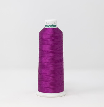 1310 Magenta Madeira Classic 5500 Yards Rayon embroidery thread spool