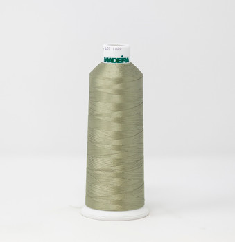 1337 Gray Mist Madeira Classic 5500 Yards Rayon embroidery thread spool style 910-1337