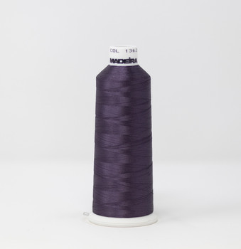 1362 Slate Purple Madeira Classic 5500 Yards Rayon embroidery thread spool style 910-1362