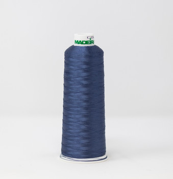1364 Stormy Sky Blue Madeira Classic 5500 Yards Rayon embroidery thread spool style 910-1364